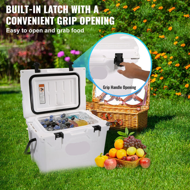 Koelbox - Koelers - Koelbox Auto - Koelbox - 45QT - Koelbox Klein - Grote Capaciteit Ijskast Koelbox voor Familie Outdoor Camping Activiteiten