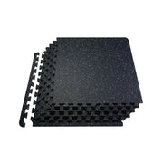 Rubber tegels - puzzelmat - speelmat - EVA schuim speelmat - 0.56 Inch - met EVA schuim dikke vloermatten - in elkaar grijpende puzzel voor sportschool thuis - wit 48m²