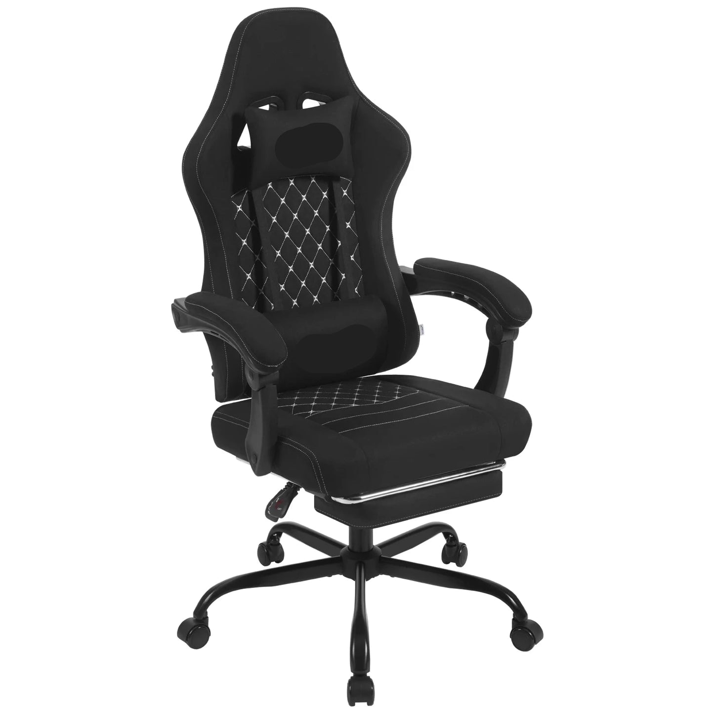 Ergonomische Bureaustoel – Bureaustoel Met Massagefunctie – Verstelbare Bureaustoel – Gamingstoel – Thuiswerkstoel – Ademend Materiaal – 360° Draaibaar - QUORE