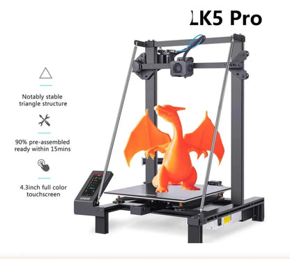 3D Printer – Grote 3D Printer – Desktop 3D Printer – Hobbyprinter – Professionele 3D Printer – Afdrukvolume 300x300x400 Mm – Stil En Gebruiksvriendelijk