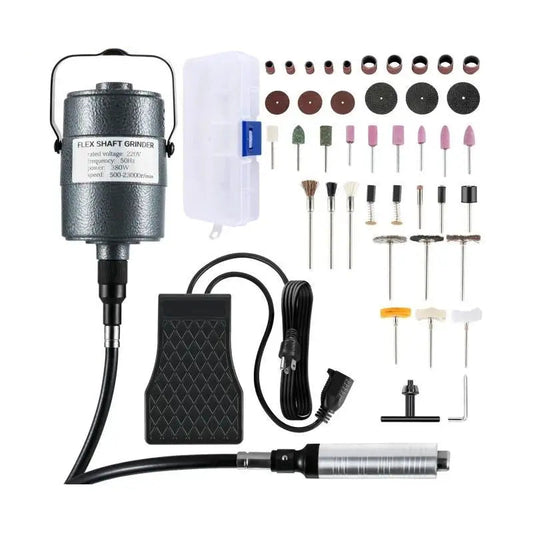 Polishing machine - Sanding machines - Jewelry polishing machine - Jewelry cleaning - Jewelry cleaner - Flexible shaft grinder - Electric - Stepless speed - 380W