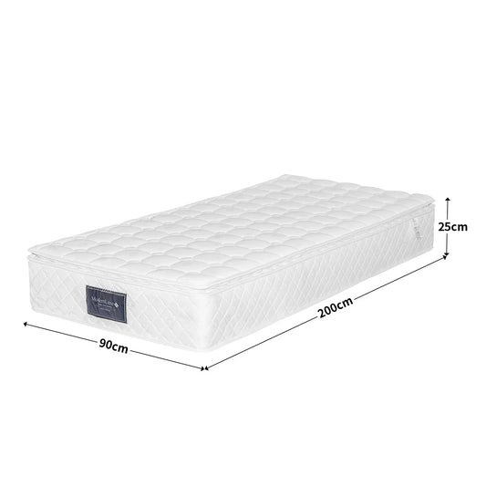Matras – Pocketvering Matras – Koudschuimmatras – Slaapmatras – Matrassen 90x200 cm – 7-Zone Ergonomisch Koudschuim – Oeko-Tex Gecertificeerd 25 cm Hoogte