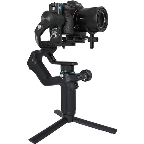 Gimbal Smartphone - Stabilisator voor Smartphone & Camera - Gimbal voor Smartphone & Camera - 360° - Kantelhoek +170°~-45° - 3-Axis - Handheld spiegelloos - met AI-tracker Magnetic Fill - Zwart