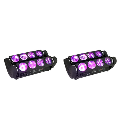 Moving Head Light – Moving Head Wash – DJ Licht – Podiumverlichting – Discolamp – Warm Light – 150W LED Vermogen – 180° Kantelbare Beam