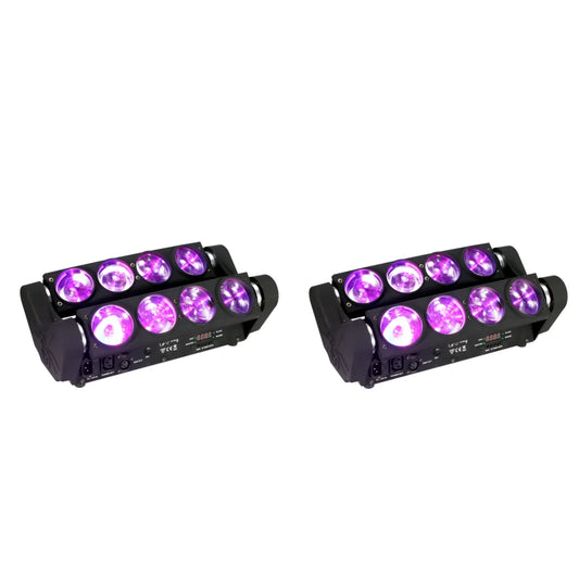 Moving Head Light – Moving Head Wash – DJ Licht – Podiumverlichting – Discolamp – Warm Light – 150W LED Vermogen – 180° Kantelbare Beam