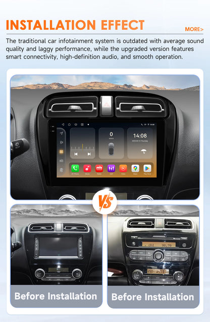 Android 14 Autoradio – Car Multimedia Speler – Navigatiesysteem – Touchscreen Radio – Dubbel Din – 9 Inch Scherm – Qualcomm Snapdragon Processor