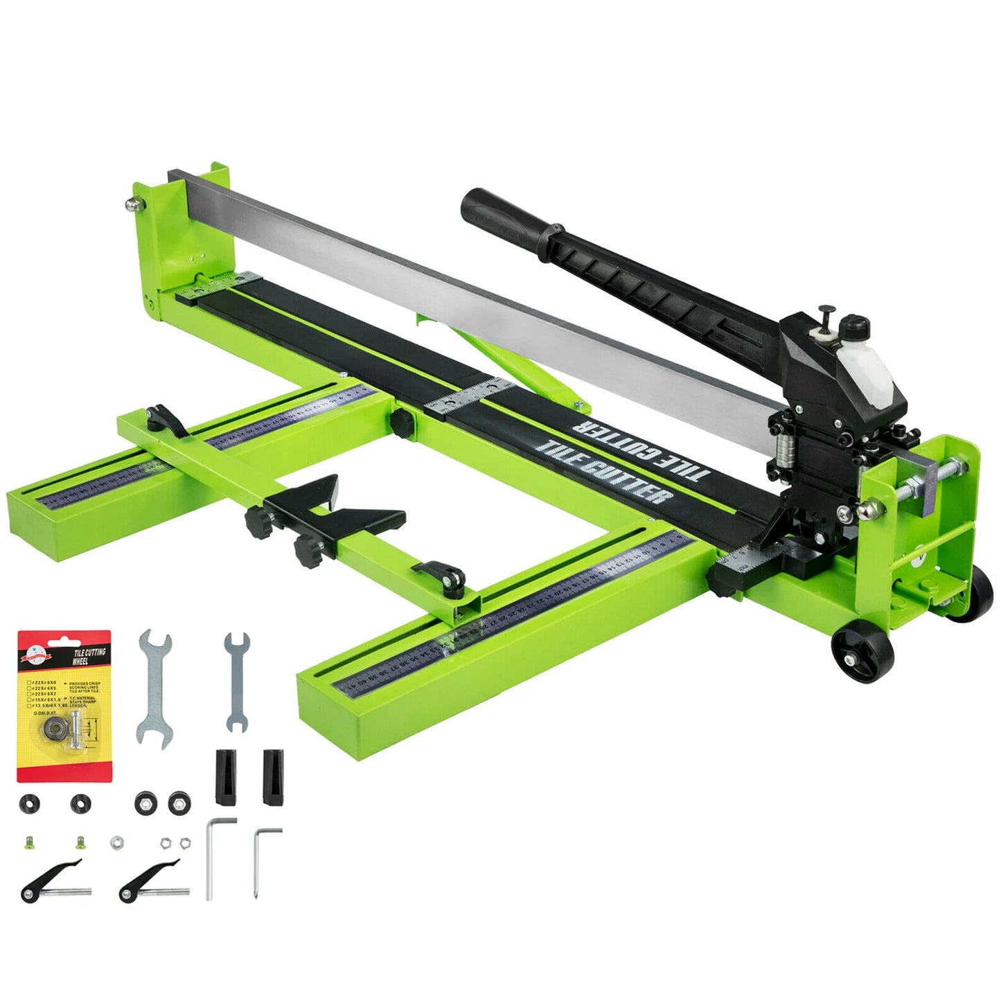 Handmatige Tegelsnijder - Tegelsnijmachine - Tegelsnijder - Infrarood Laser - 80 cm - voor Keramiek - en Porselein - 800mm