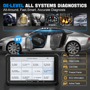 XTOOL Anyscan- OBD2 Scanner Bluetooth car scanner- with 13 Resets Code Reader CAN FD All Software- Black (without cable)