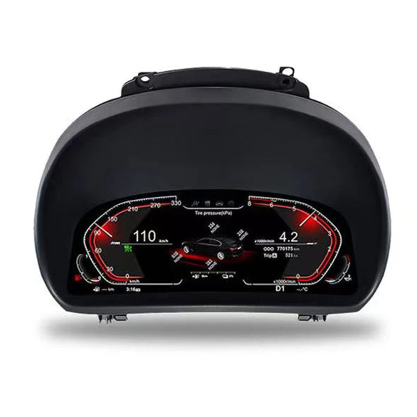 Digitaal Dashboardpaneel – LCD Instrumentenpaneel – Auto Cluster – Snelheidsmeter – Display – 12,3 Inch Full HD – CarPlay Ondersteuning - QUORE