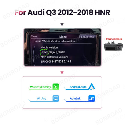 Carplay Adapter – Draadloze Interface – Android Auto Dongle – Mirror Link – AirPlay Ondersteuning – Geschikt Voor Audi A1 & Q3 2012-2018 – Bluetooth & Plug & Play