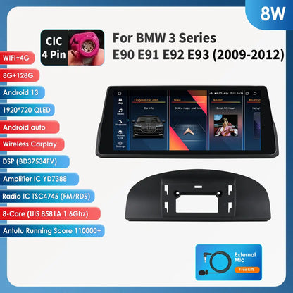 Autoradio – Car Radio – Multimedia Stereo – Auto Radio – GPS Navigatie – 10,25 Inch Touchscreen – Android 13 Besturingssysteem