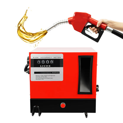 Dieselpomp – Brandstofpomp – Dieseloverpomper – Dieseltransferpomp – Dieselmeterpomp – 550W Motor – Nauwkeurige Meter ±1%