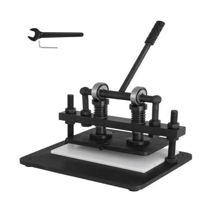 Handmatige Stansmachine – Snijmachine – Snijpers – Stanspers – Leer Snijden – 1,5 Ton Druk – Snijoppervlak 260 x 150 Mm