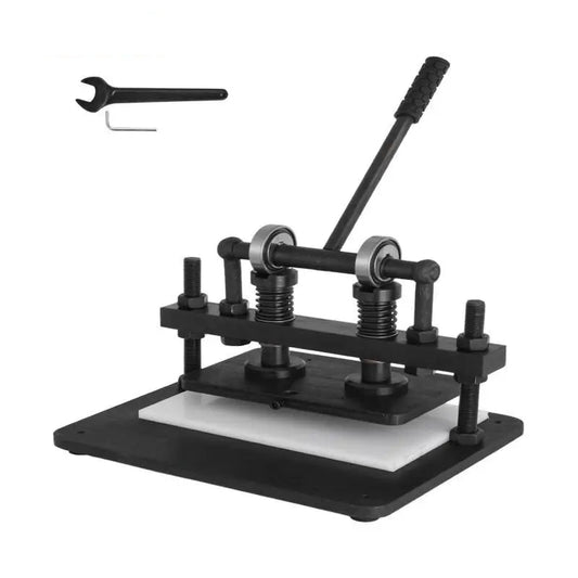 Handmatige Stansmachine – Snijmachine – Snijpers – Stanspers – Leer Snijden – 1,5 Ton Druk – Snijoppervlak 260 x 150 Mm