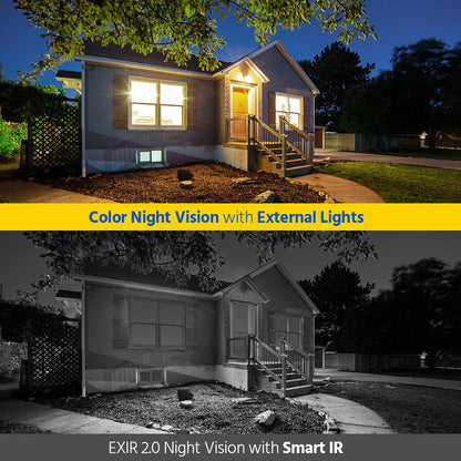 Beveiligingssysteem – 8-Kanaals – Camerasysteem – Camerapakket – Surveillance – Bewakingsset – 6MP NVR PoE IP Camera – 5MP Nachtzicht - 8 Stuks - 2TB