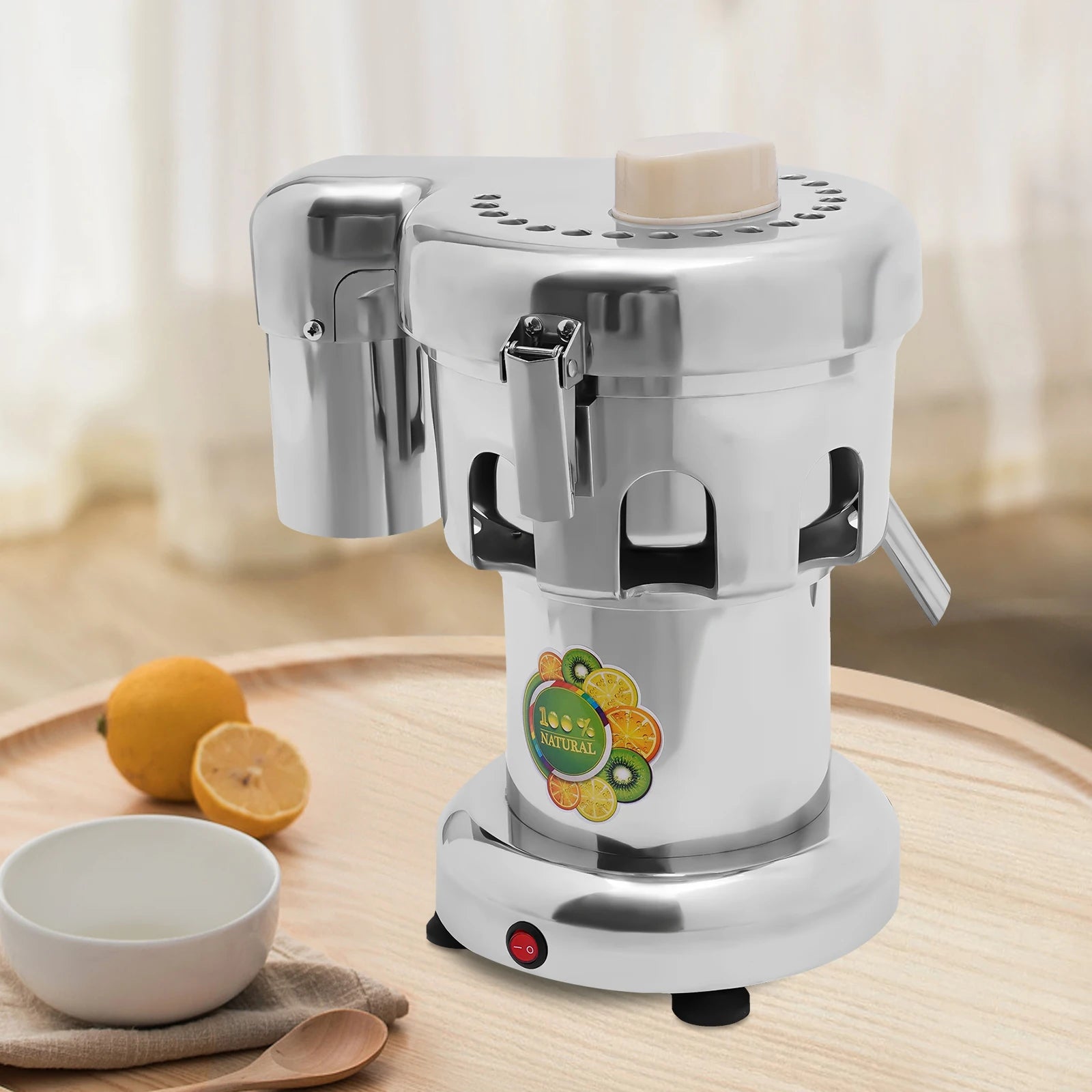Sapcentrifuge – Juicer – Sapmaker – Sappers – Elektrische Sapcentrifuge – 2800 Toeren Minuut – Roestvrijstaal Messen - QUORE