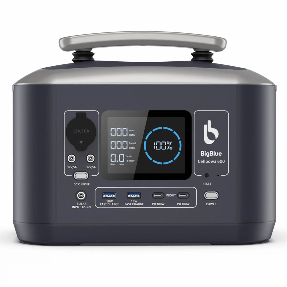 Powerstation – Draagbare Batterij – Mobiele Stroomvoorziening – Backup Accu – 537,6 Wh Capaciteit – Snelladen – LiFePO4 Accu