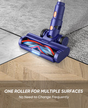 Cordless Stick Vacuum Cleaner - Stick Vacuum Cleaner - Vacuum Cleaner - Cordless Stick Vacuum Cleaner - Powerful Suction - 400W - 38Kpa - 1L dust container - for pets and household appliances - Purple