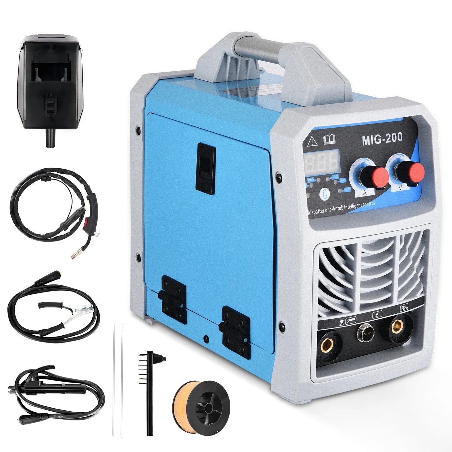 3-In-1 Lasmachine – MIG Lasser – TIG Lasser – ARC Lasser – Compact – Digitale Display – IGBT-Inverter