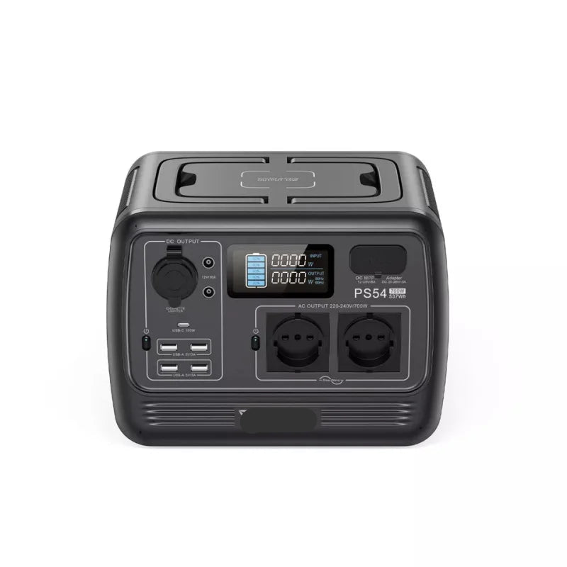 Draagbare Powerstation – Mobiele Accu – Externe Batterij – Noodstroom – 268Wh Capaciteit – 600W Vermogen