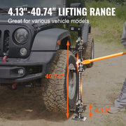 Vevor - High Lift Agricultural Jack - Garage Jack - Jack - Max 7000lbs- Max 60in Height - Extended - for Tractor Truck