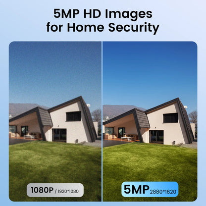 Beveiligingscamerasysteem - Openlucht - CCTV camerasysteem - 4K 8MP/5MP PoE IP - met AI Detectie -Waterdichte - Bewakingscamera - Beveiligingscamera - 360° Auto Tracking Pan/Tilt Functie – Buitenbewaking en Compatibel met PoE NVR