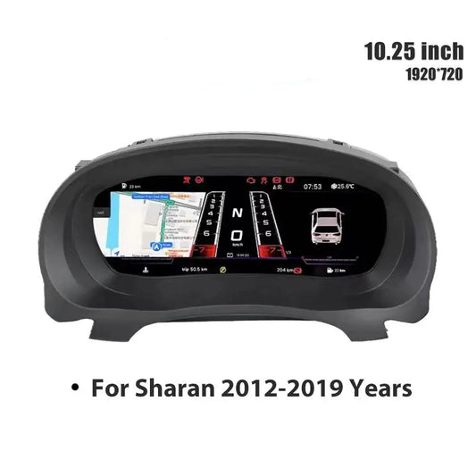 Digitaal Dashboard – Digitale Cockpit – Instrumentenpaneel – Auto Display – Instrumentencluster – 12,3 Inch HD IPS Scherm – Linux Systeem Snelle Start