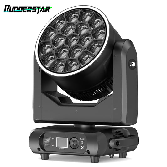 Movinghead Verlichting – LED Moving Head – DJ Licht – Podiumverlichting – Discolamp – RGBW Kleurenspectrum – 540° Draaibare Kop – 350W Vermogen – 16,7 Miljoen Kleuren