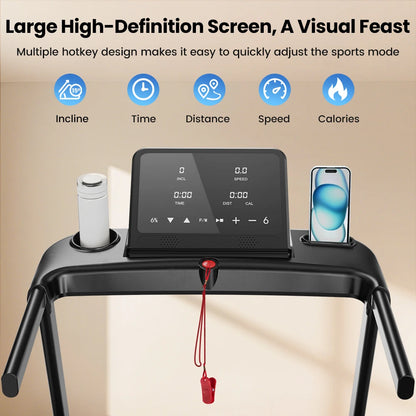 Loopband – Fitnessapparaat – Hardloopmachine – Treadmill – Wandelband – 3.0HP Motor – Inklapbaar Design