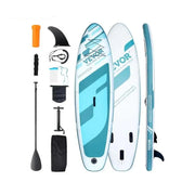 Sup Board - Supboard - Sup Board Inflatable - Kayak - Paddle Board - Kayak - with SUP Board Pump Paddle Fin Phone Bag Backpack Ankle Strap Repair Kit Anti-slip Deck - 10.6x33x6