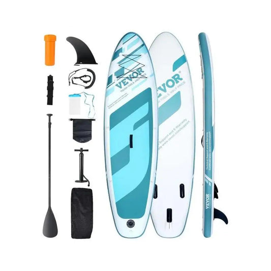 Sup Board - Supboard - Sup Board Opblaasbaar - Kayak - Paddle Board - Kajak - met SUP Board Pomp Paddle Fin Telefoontas Rugzak Enkelriem Reparatieset Antislip Dek - 11x33x6 Inch