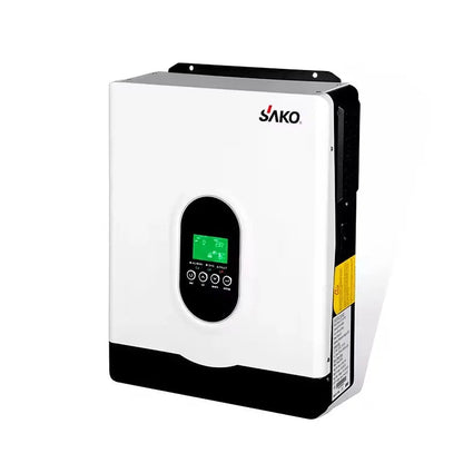 Solar Inverter – Zonnestroom Omvormer – Off-Grid Converter – DC Naar AC Omvormer – 3000VA 24V Variant – Pure Sinusgolf Uitgang – MPPT 80A Solar Charge Controller