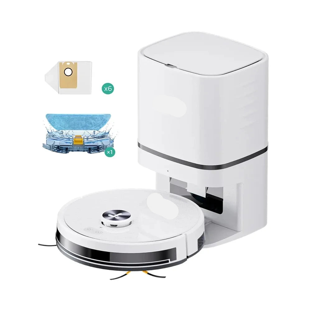 Robotstofzuiger – Automatische Zuiger – Slimme Dweilrobot – Stofzuigrobot – Laser Navigatie – 6000 Pa Zuigkracht – 2.8L Stofreservoir