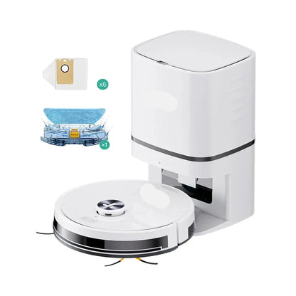 Robotstofzuiger – Automatische Zuiger – Slimme Dweilrobot – Stofzuigrobot – Laser Navigatie – 6000 Pa Zuigkracht – 2.8L Stofreservoir