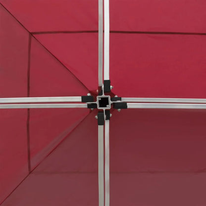Tuinpaviljoen – Opvouwbare Tent – Paviljoen – Partytent – Buiten Tent – Aluminium Frame – 3 x 6 Meter – Oxford Stof Met PVC-Coating - Rood