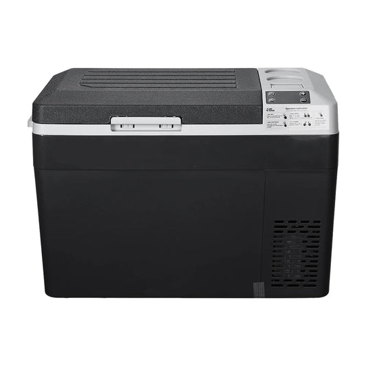 Draagbare Compressor Koelkast – Mini Koelbox – Mobiele Koelkast – Reis Koelbox – 29L – Bluetooth Bediening – Stil En Energiezuinig - QUORE
