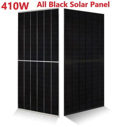 Zonnepaneel – All Black Paneel – Zonnecel – Solar Module – Dakpaneel – 410W Vermogen – Hoog Rendement 21% - QUORE