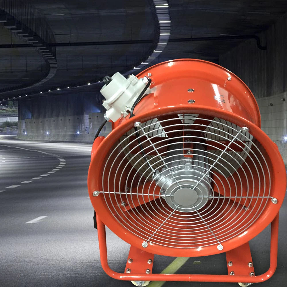 Veiligheidsventilator – Explosieveilige Ventilator – Industriële Ventilator – 18 Inch Ventilator – 1100W Motor – 65 m³/min Luchtstroom