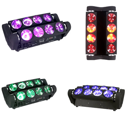 Moving Head Light – Moving Head Wash – DJ Licht – Podiumverlichting – Discolamp – Warm Light – 150W LED Vermogen – 180° Kantelbare Beam