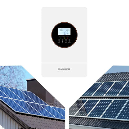 Zonne-energie Omvormer – Zonne-omvormer – Inverter – Zonne-acculader – Batterijoplader – 6200 Watt Vermogen – MPPT Laadregelaar
