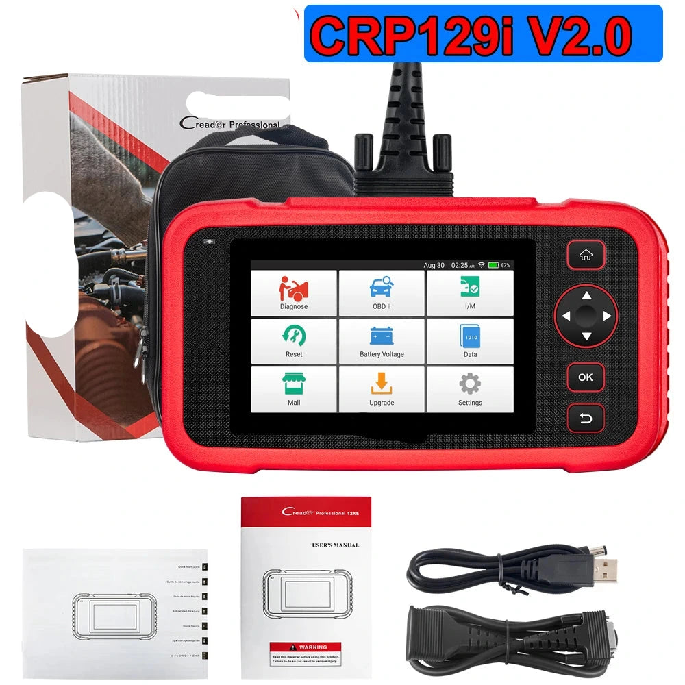 OBD2 Scanner – Auto Diagnose – Foutcode Lezer – Resetfunctie – Touchscreen – 5-Inch Display – Wi-Fi Verbinding