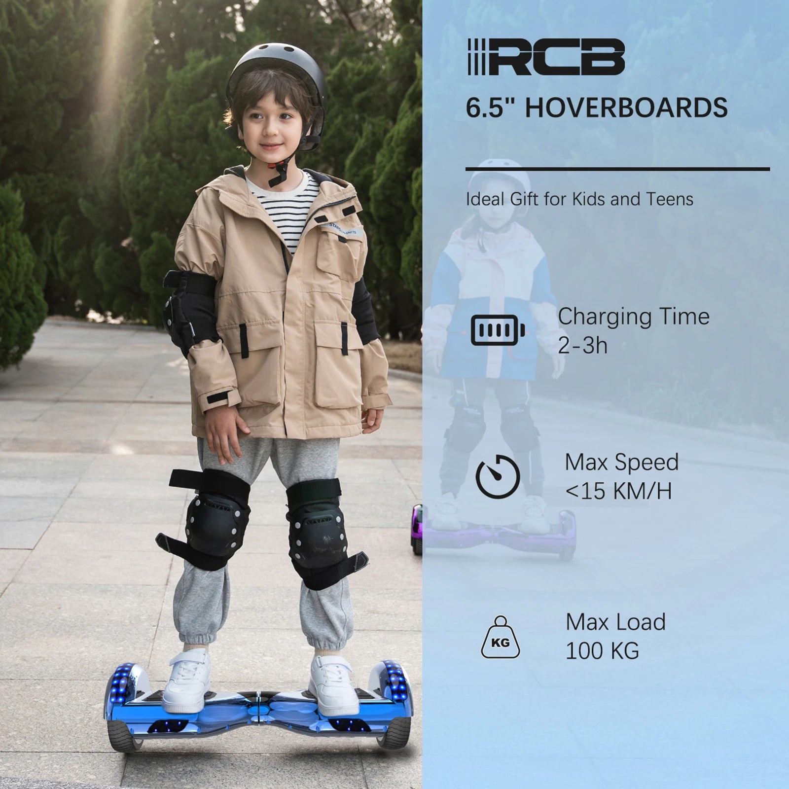 Hoverboard – Elektrisch Board – Zelfbalancerend – Scooter – Skateboard – Bluetooth Speaker – LED Verlichting - QUORE