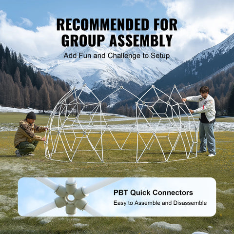 Tent - Verlichtingskoepel voor in de tuin - Koepelhuis voor in de tuin - Koepeltent van 9,5FT - Waterdicht - Tuingloo - Buitenkoepel - Kampeerhuis voor Patio-Dineren/Party