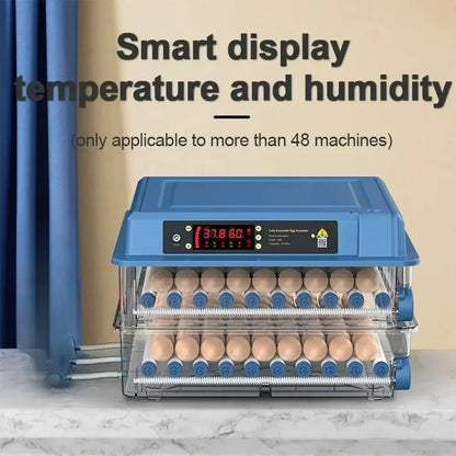 Broedmachine – Eierbroedmachine – Incubator – Automatische Broedkast – Eierincubator – Automatische Temperatuurregeling – Ingebouwd Waterbevochtigingssysteem