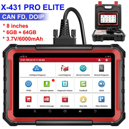 Auto Diagnose Scanner – Autodiagnose Apparaat – Diagnose Tool – OBD Scanner – ECU Codering – Bi-directionele Besturing – Android 10