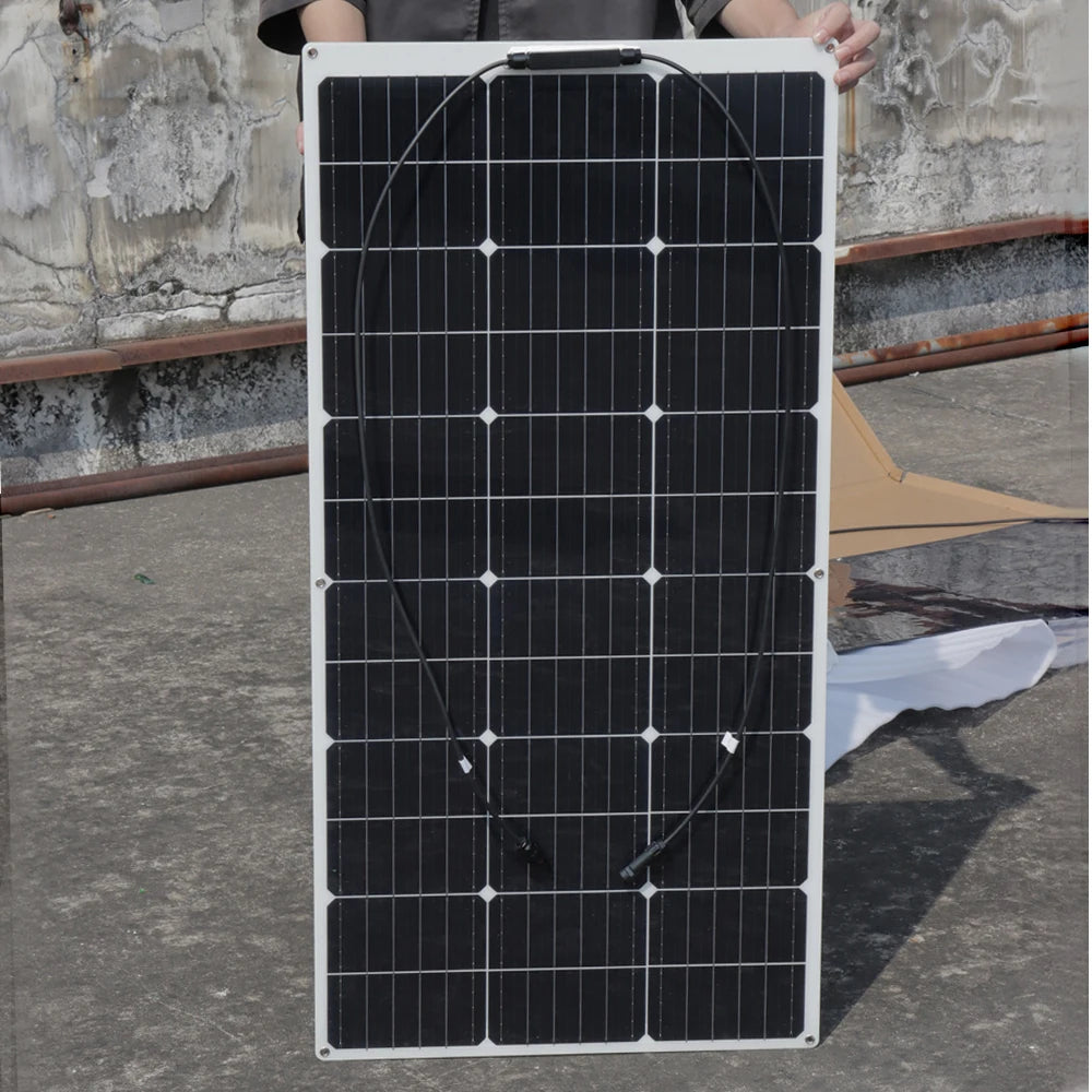 Zonnepaneel - Zonnepanelen - Zonne-energie - Zonne-kit - 12V Controller - Fotovoltaïsch Paneelsysteem - 240W -  Waterdicht - voor Boot - Camper - Caravan - RV - Tuin