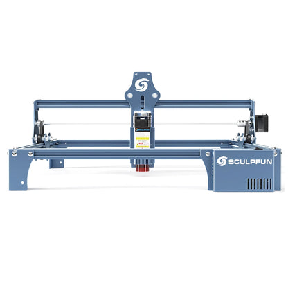 SCULPFUN S9 5.5W Laser Engraver 0.06mm Ultra-Fine Compressed Spot, Diode Laser, 0.08mm High Precision,  Engraving Area 410*420mm - QUORE