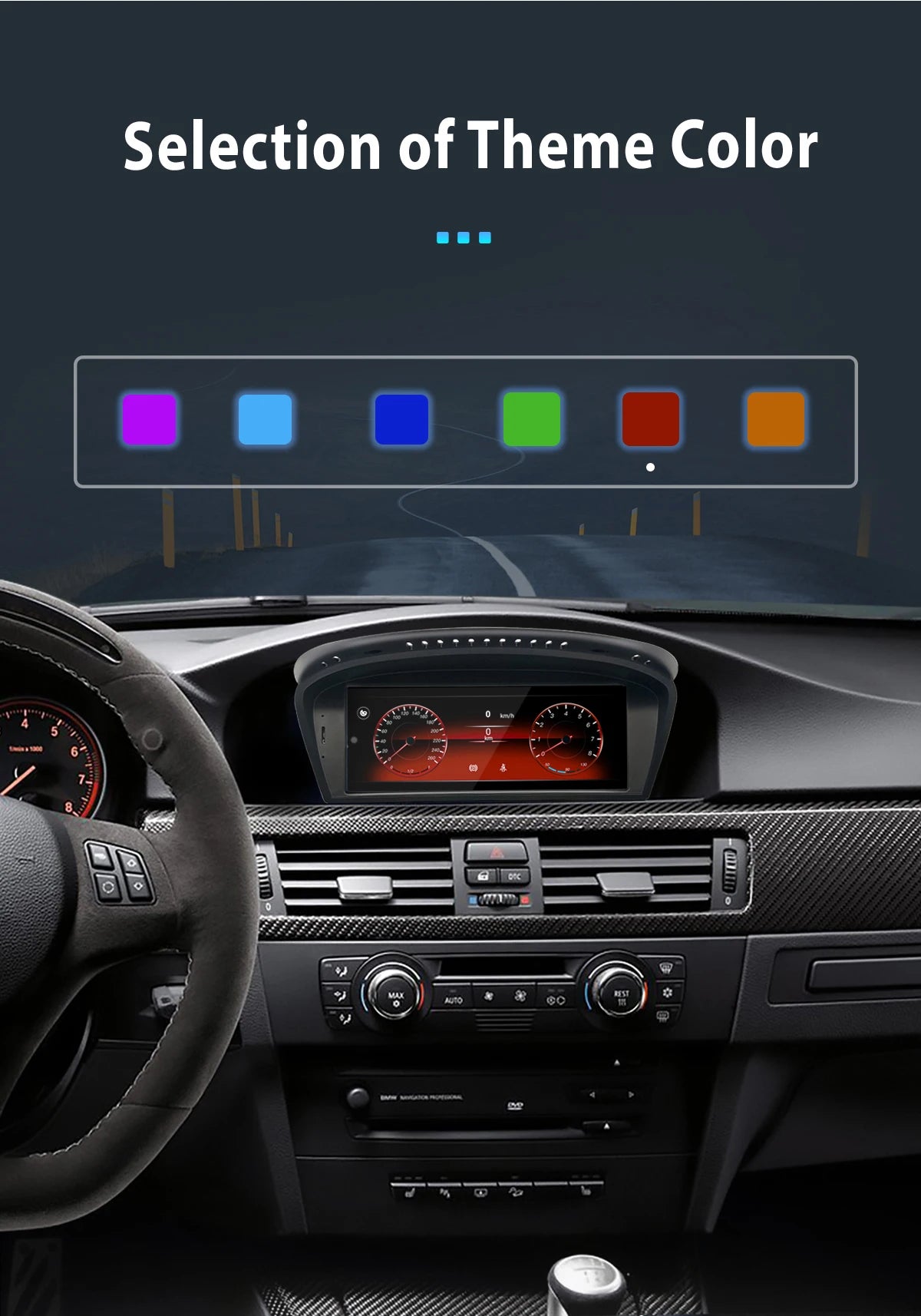 Car Multimedia Systeem – Auto Radio – Navigatie Systeem – Touchscreen Interface – Bluetooth Multimedia – Voor BMW 3- en 5-Serie – Android 14 OS – 10,25 Inch IPS Display – 128GB Opslag - QUORE