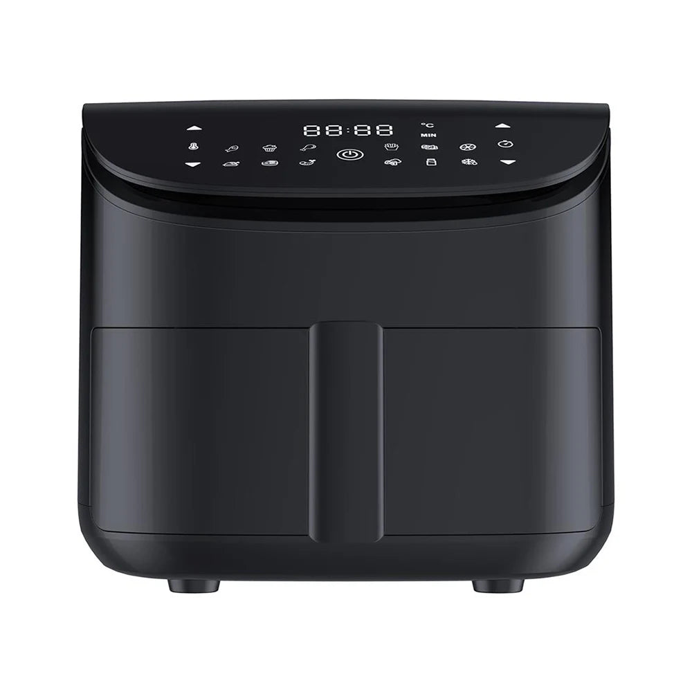 Air Fryer - Airfryer Oven - Hot air fryer - 5.5L - 220-240V - PFAS-free - Fast cooking time - Smokeless cooking - Smart Oil Free Air Fryer - App &amp; Voice Control - 1700W - Air Fryers Oven &amp; Oilless Cooker - Black
