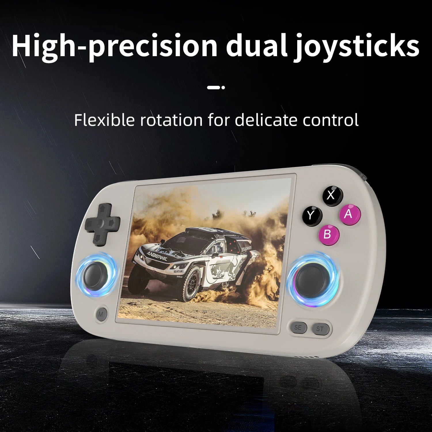 ANBERNIC RG40XX H 64 Bit Linux Retro Handheld Game Console 4.0'' IPS Screen Supports 5G WiFi Bluetooth HDMI-TV Output RG40XXH - QUORE
